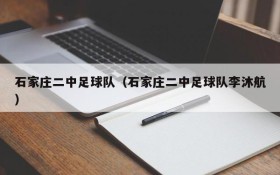 石家庄二中足球队(石家庄二中足球队李沐航)