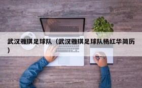 武汉雅琪足球队(武汉雅琪足球队杨红华简历)