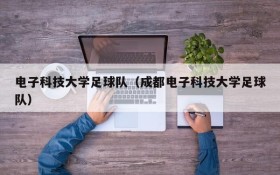 电子科技大学足球队(成都电子科技大学足球队)