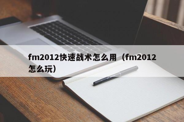 fm2012快速战术怎么用（fm2012怎么玩）