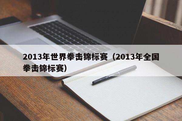 2013年世界拳击锦标赛（2013年全国拳击锦标赛）