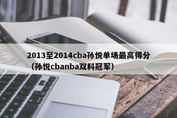 2013至2014cba孙悦单场最高得分（孙悦cbanba双料冠军）