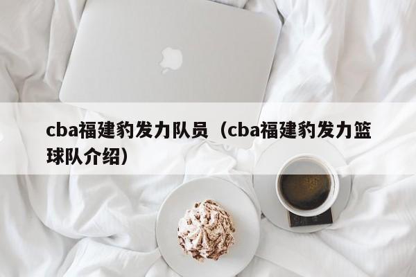 cba福建豹发力队员（cba福建豹发力篮球队介绍）