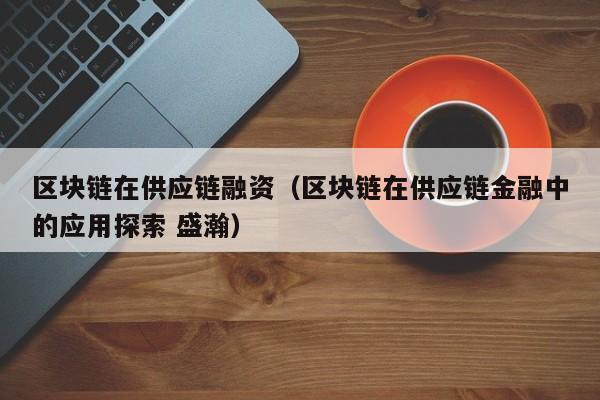 区块链在供应链融资（区块链在供应链金融中的应用探索 盛瀚）