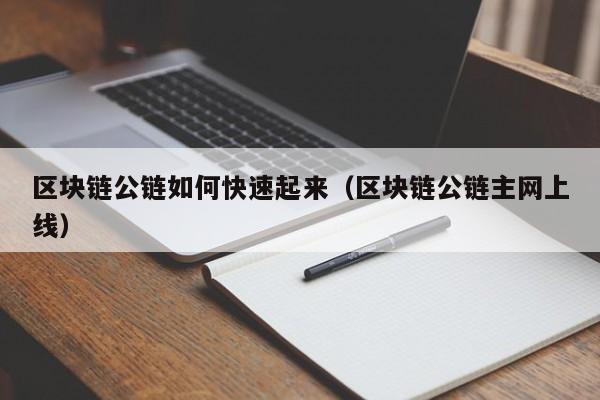 区块链公链如何快速起来（区块链公链主网上线）
