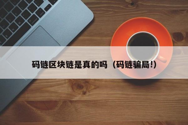 码链区块链是真的吗（码链骗局!）